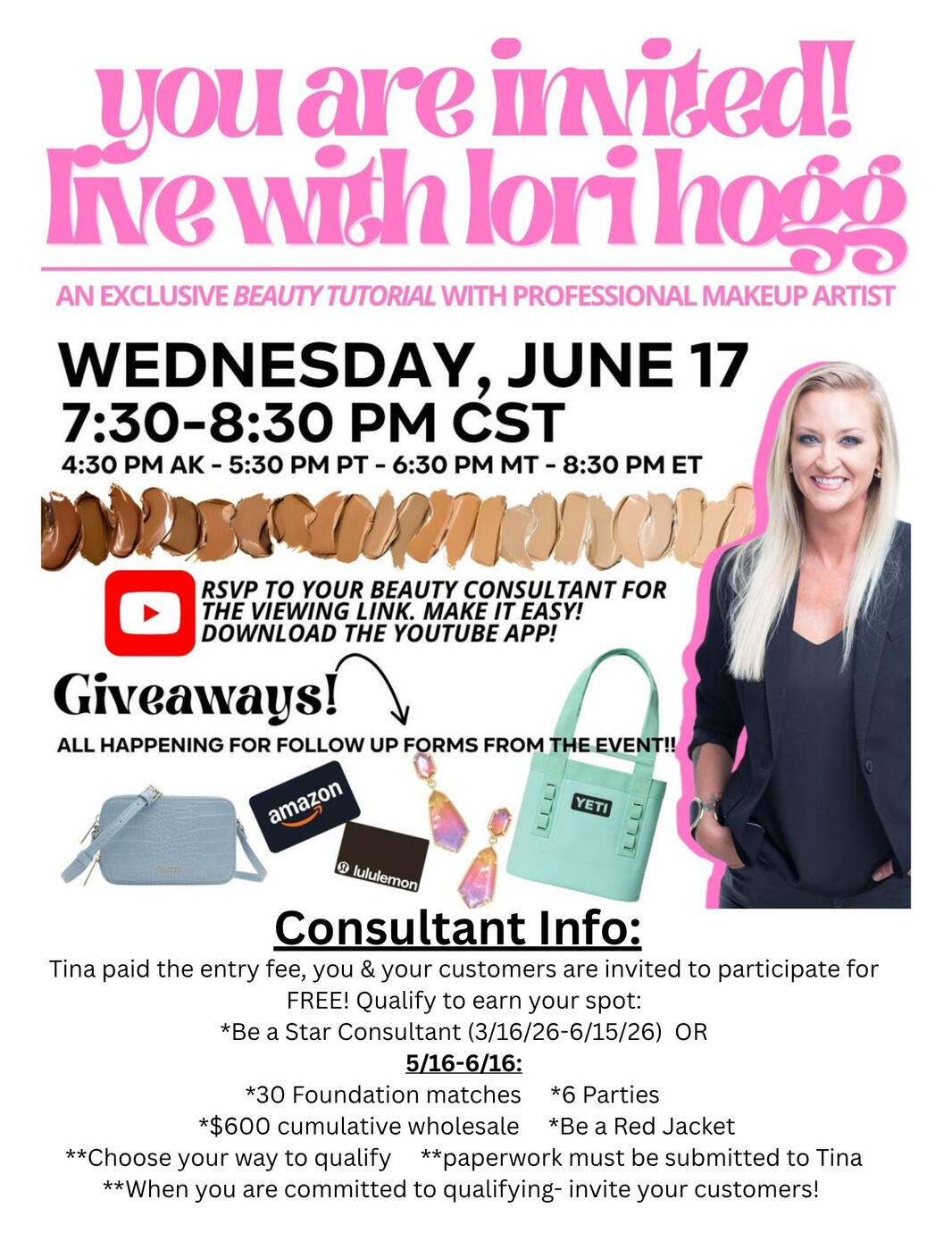 Live with Lori Hogg Live with Lori Hogg